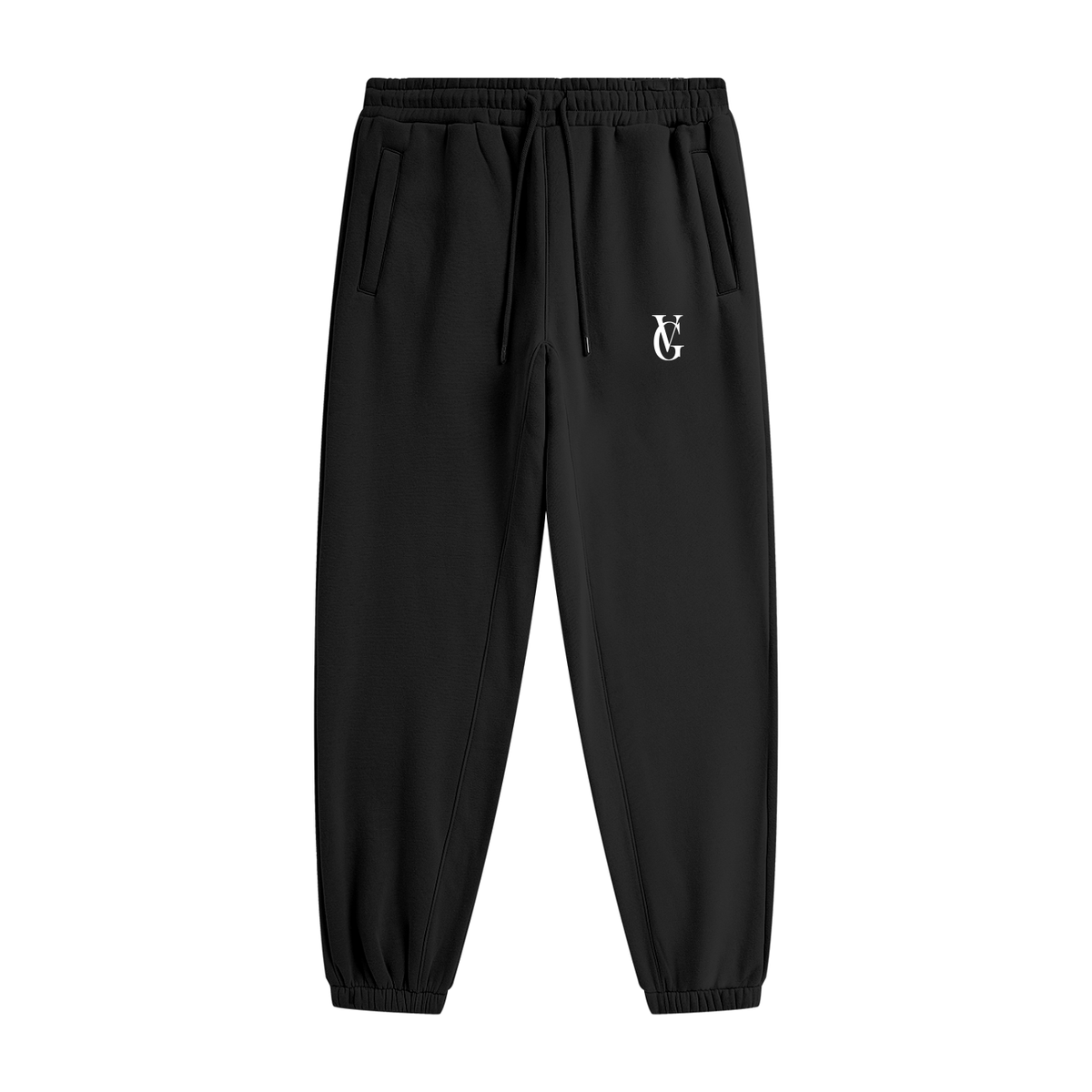 Golden Vein Heavyweight Fleece Jogger – Black – Produktansicht 6