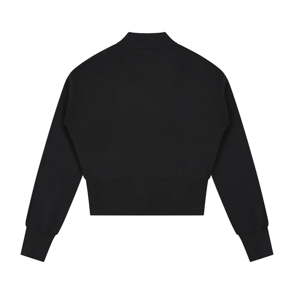 Golden Vein Zip Cardigan – Black – Produktansicht 7