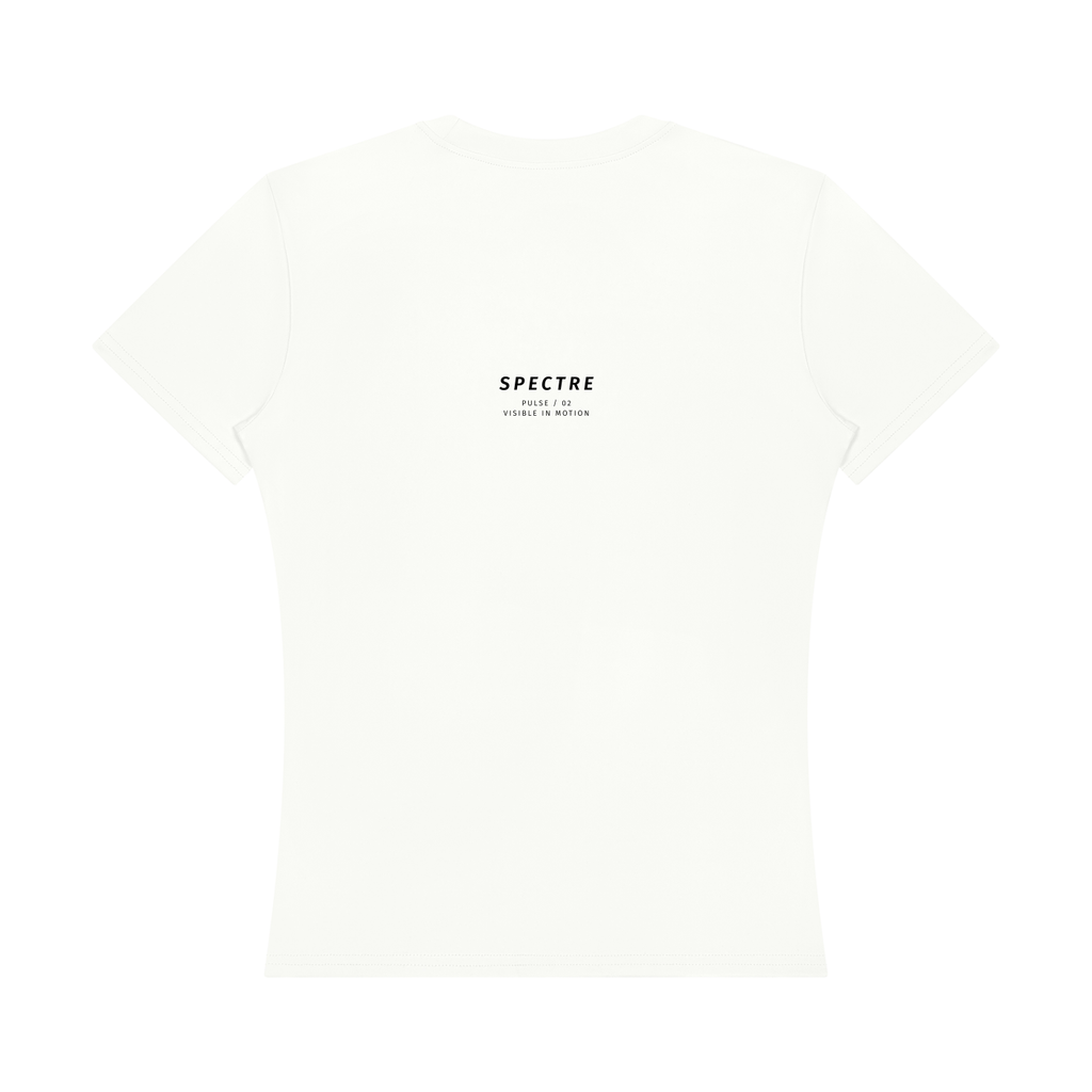 PULSE™ Topstitch Training T-Shirt – White – Produktansicht 8