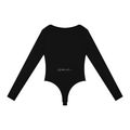 Golden Vein Flow Long Sleeve Bodysuit – Black – Produktansicht 10