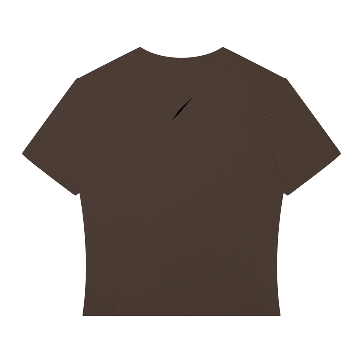 PULSE™ Cropped Performance T-Shirt – Coffee – Produktansicht 8