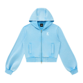 Golden Vein Vintage Wash Zip Hoodie – Sky Blue – Produktansicht 7