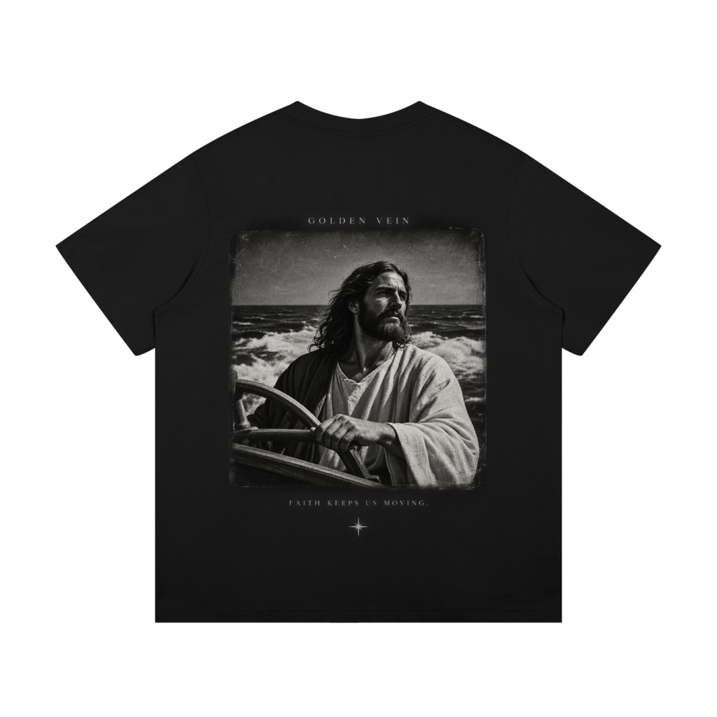 Golden Vein Parables T-Shirt – The Crossing – Black – Produktansicht 8