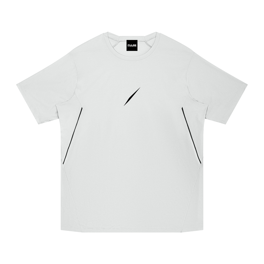 PULSE™ Lightweight Training T-Shirt – Light Grey – Produktansicht 7