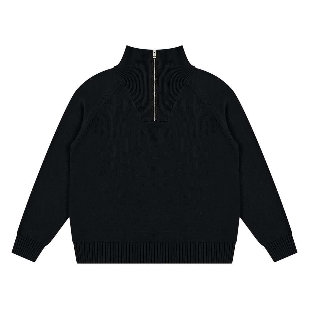Golden Vein 750 GSM Quarter-Zip – Black – Produktansicht 7