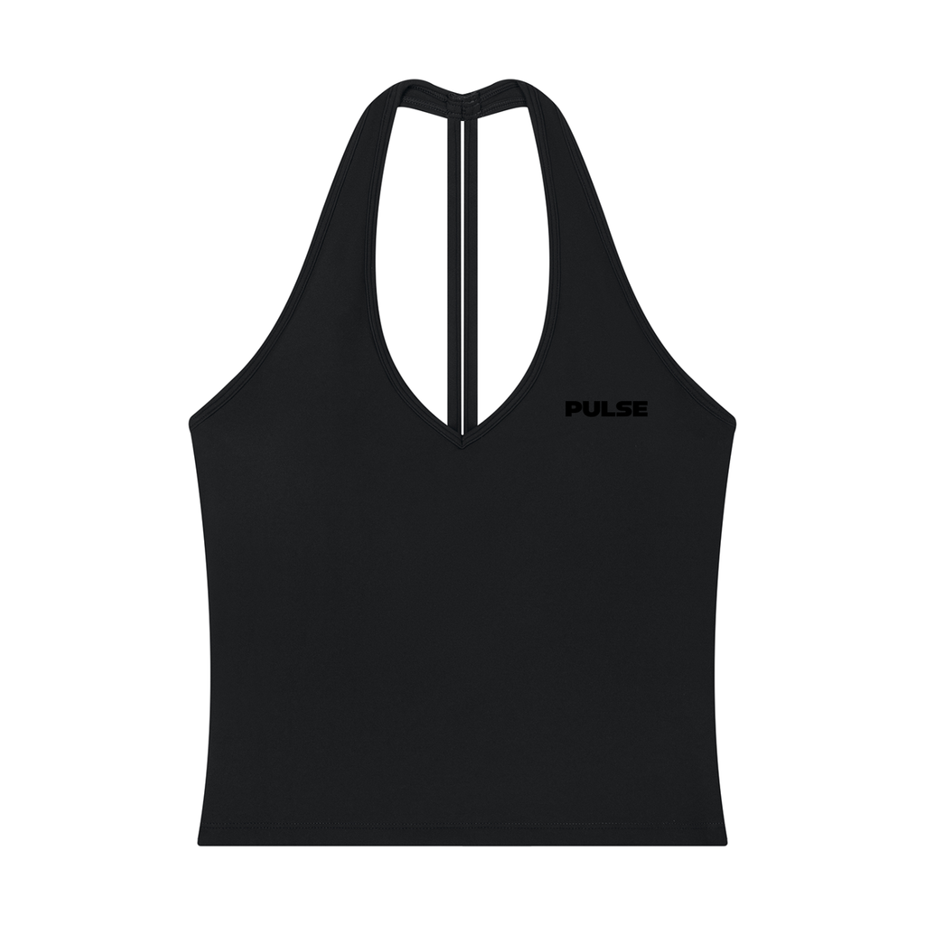 PULSE™ Form Halter Top – Black – Produktansicht 6