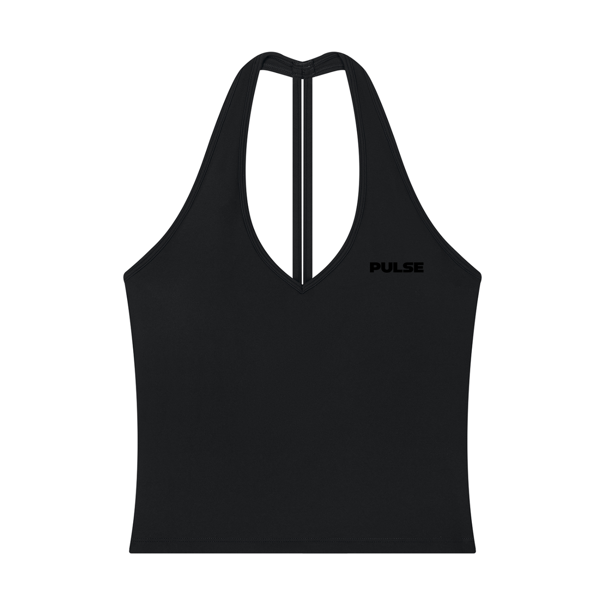 PULSE™ Form Halter Top – Black – Produktansicht 6