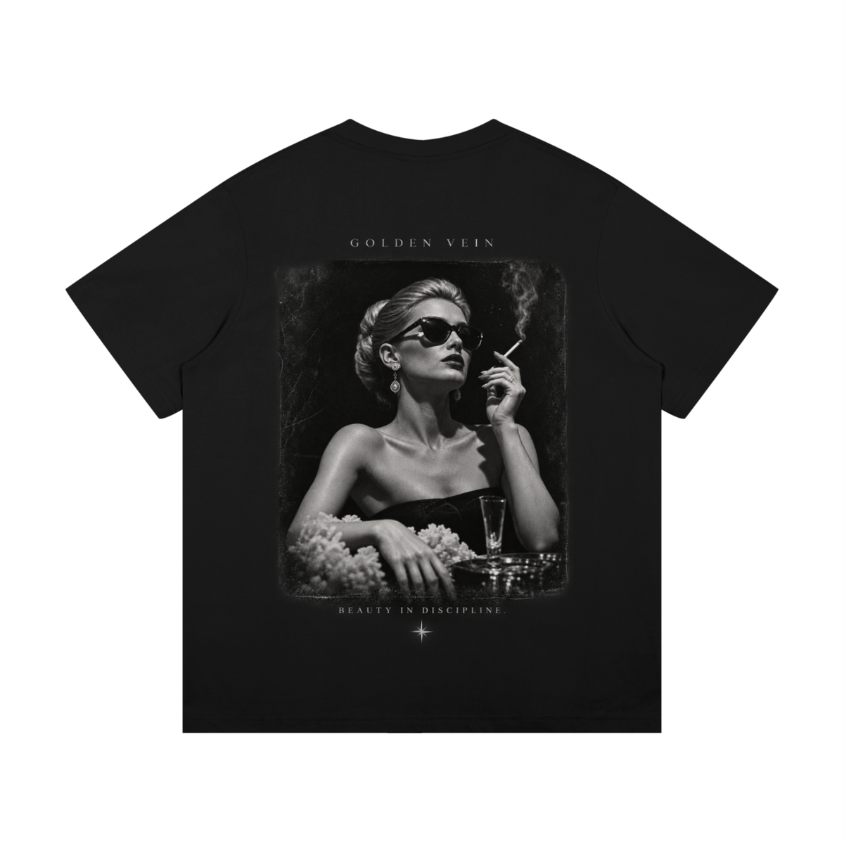 Golden Vein Parables T-Shirt – Vice – Black – Produktansicht 7