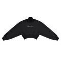 Golden Vein Cropped Mock Neck – Black – Produktansicht 7