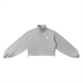 Golden Vein Mock-Neck Quarter-Zip – Heather Grey – Produktansicht 7