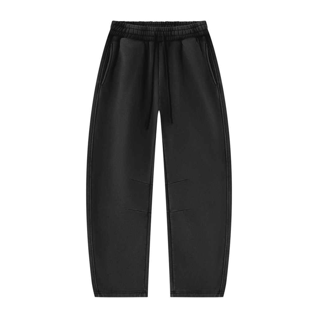 Golden Vein Vintage Wash Barrel Jogger – Black – Produktansicht 6