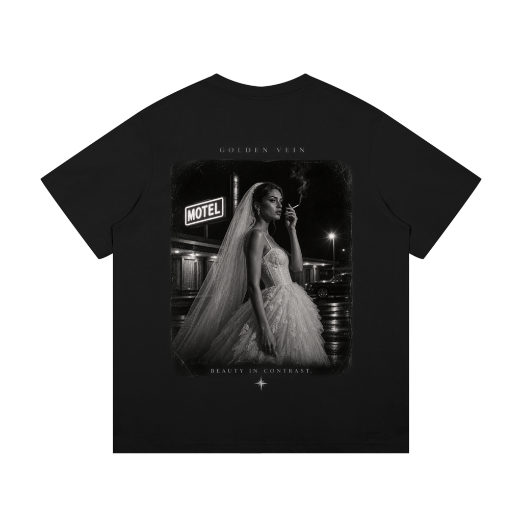 Golden Vein Parables T-Shirt – Nocturne – Black – Produktansicht 8