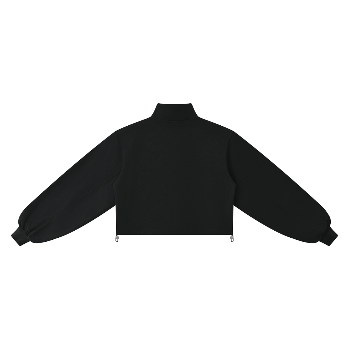 Golden Vein Mock-Neck Quarter-Zip – Black – Produktansicht 8