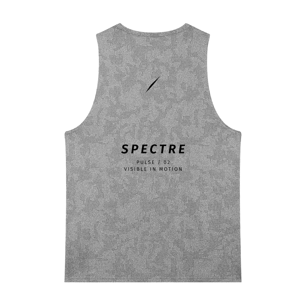 PULSE™ Jacquard Training Tank – Grey – Produktansicht 8