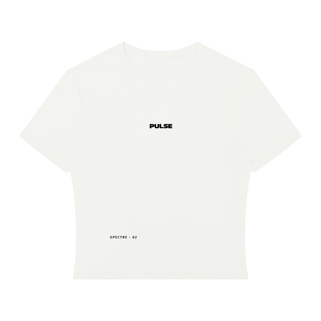PULSE™ Cropped Performance T-Shirt – White – Produktansicht 7