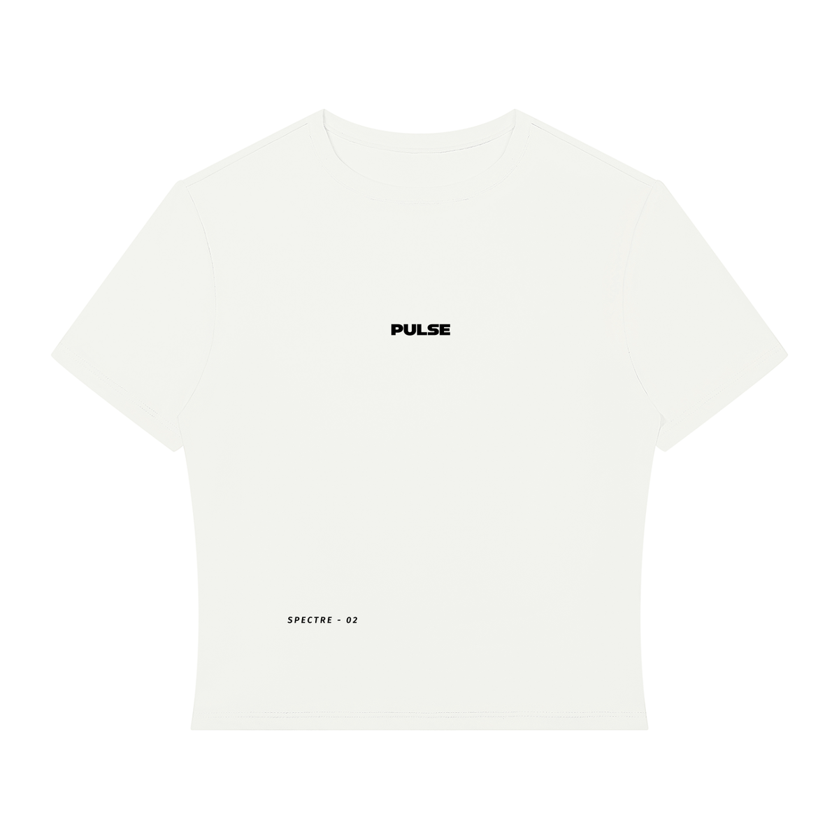 PULSE™ Cropped Performance T-Shirt – White – Produktansicht 7