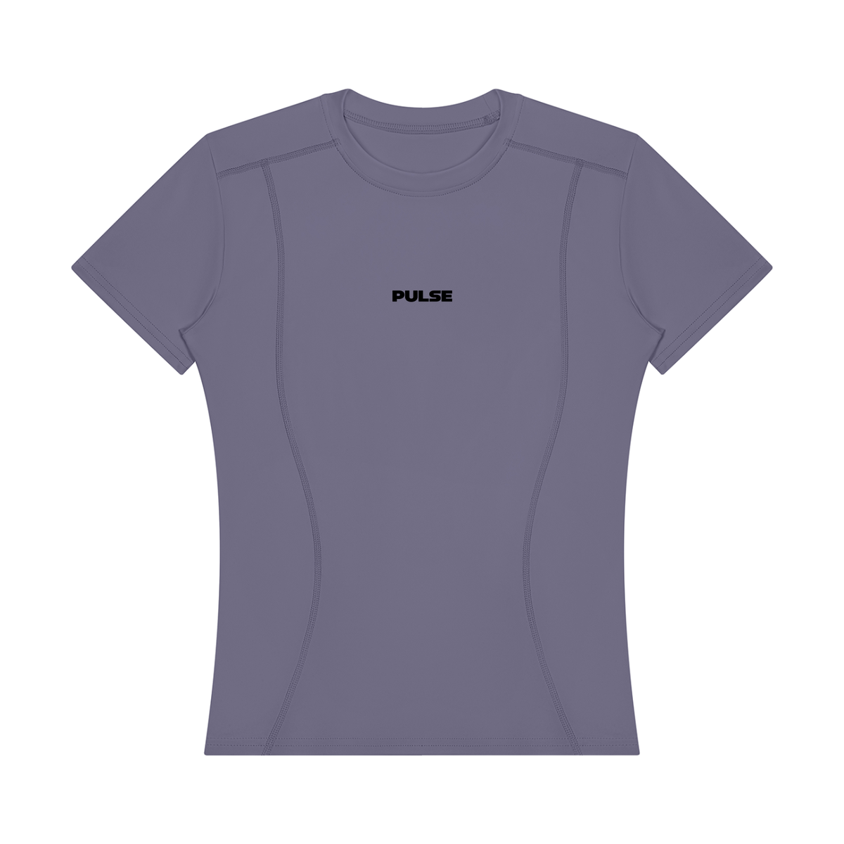 PULSE™ Topstitch Training T-Shirt – Misty Purple – Produktansicht 7
