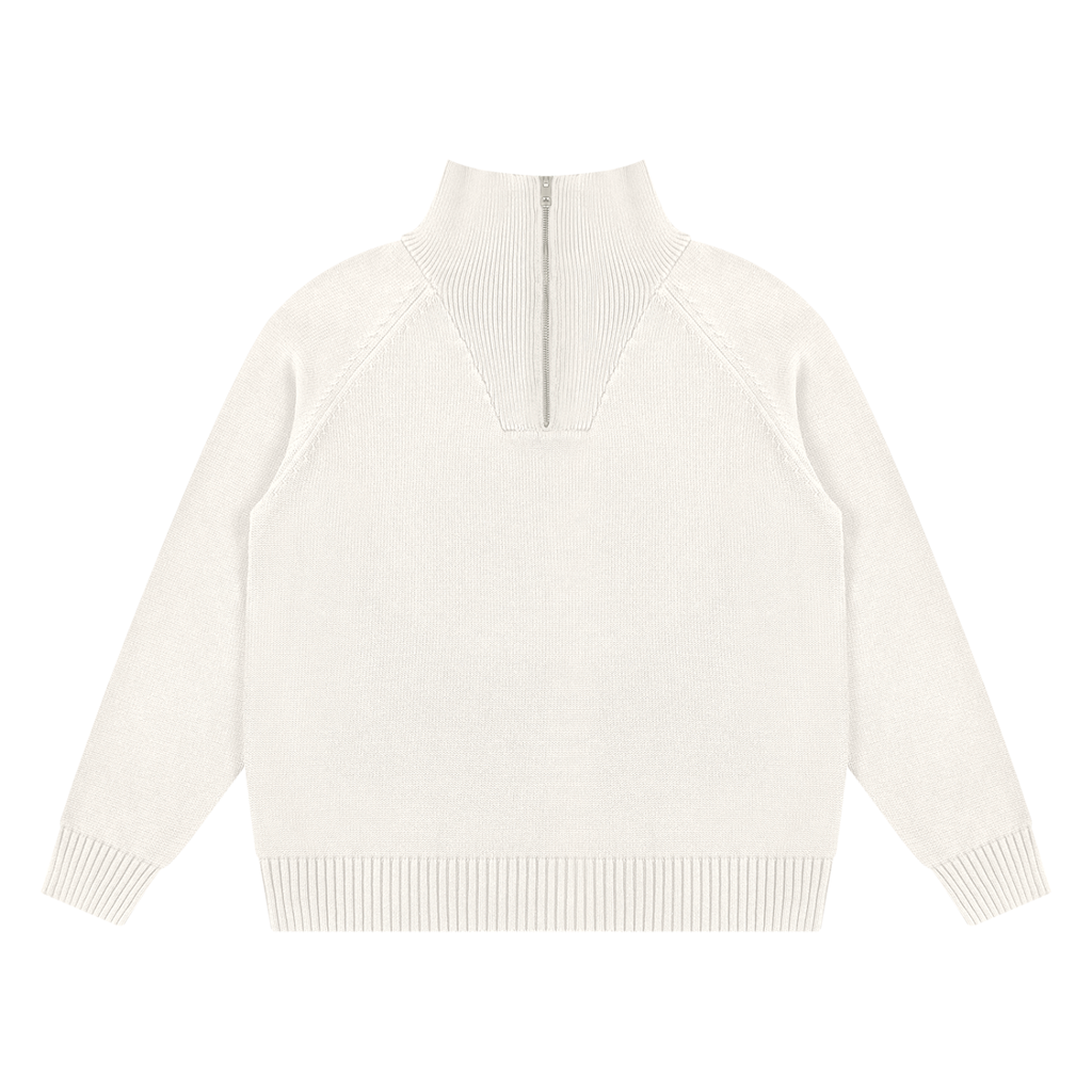 Golden Vein 750 GSM Quarter-Zip – Beige – Produktansicht 7