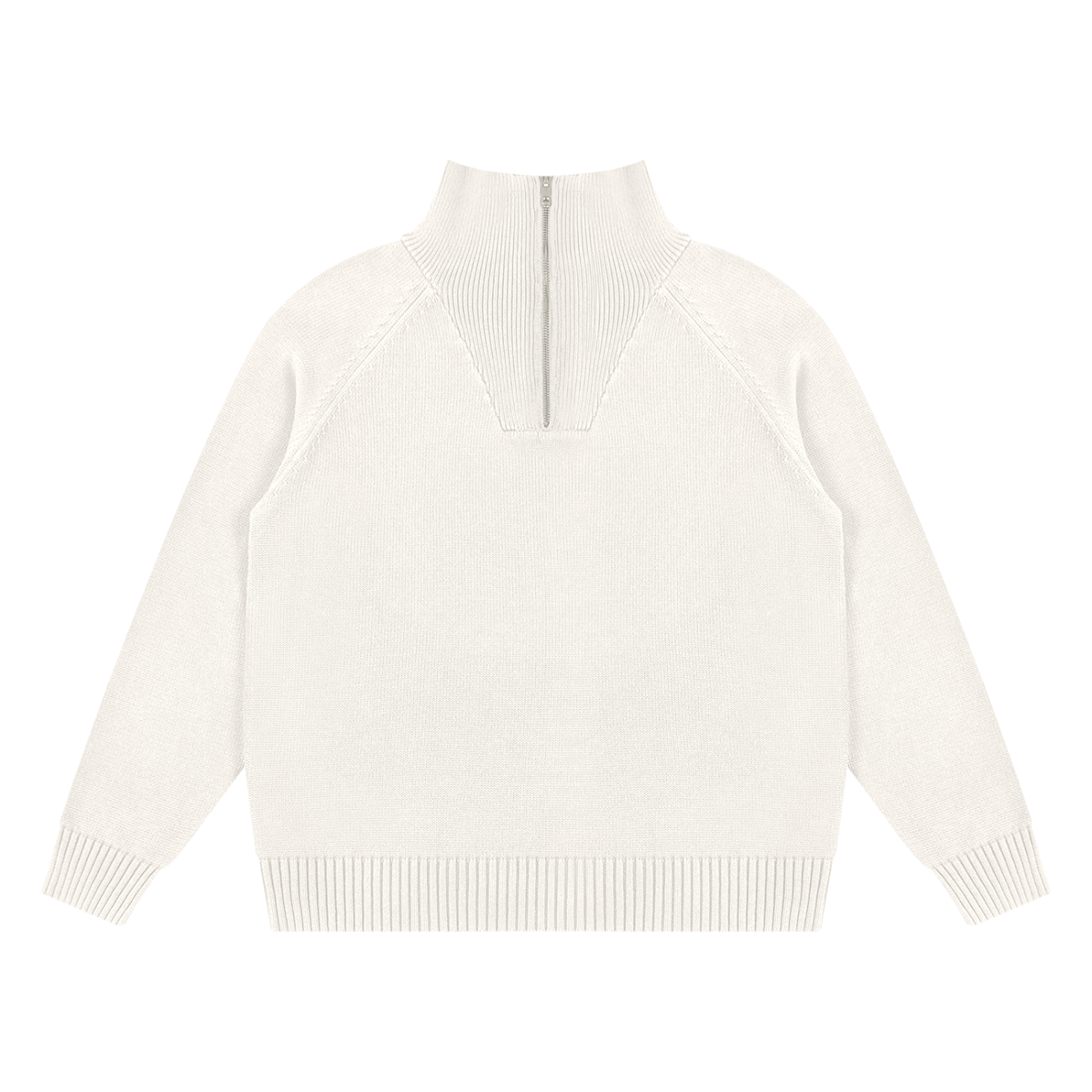 Golden Vein 750 GSM Quarter-Zip – Beige – Produktansicht 7