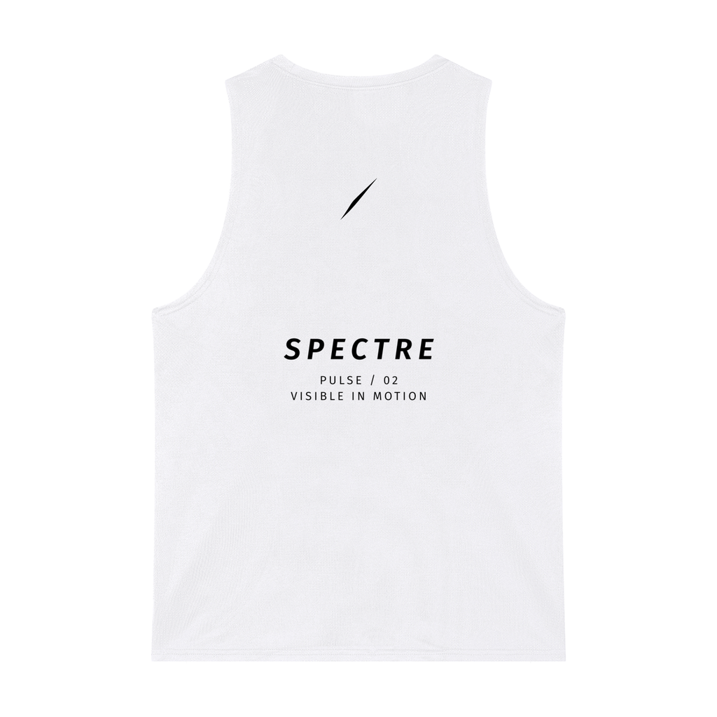 PULSE™ Jacquard Training Tank – White – Produktansicht 8