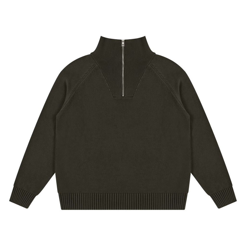 Golden Vein 750 GSM Quarter-Zip – Brown – Produktansicht 7
