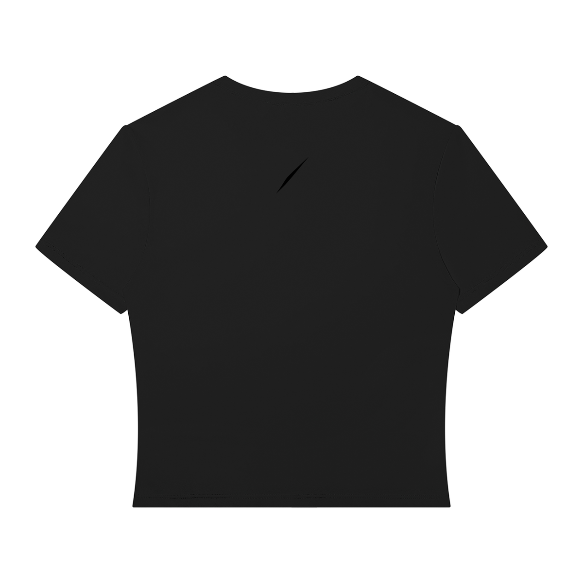 PULSE™ Cropped Performance T-Shirt – Black – Produktansicht 8