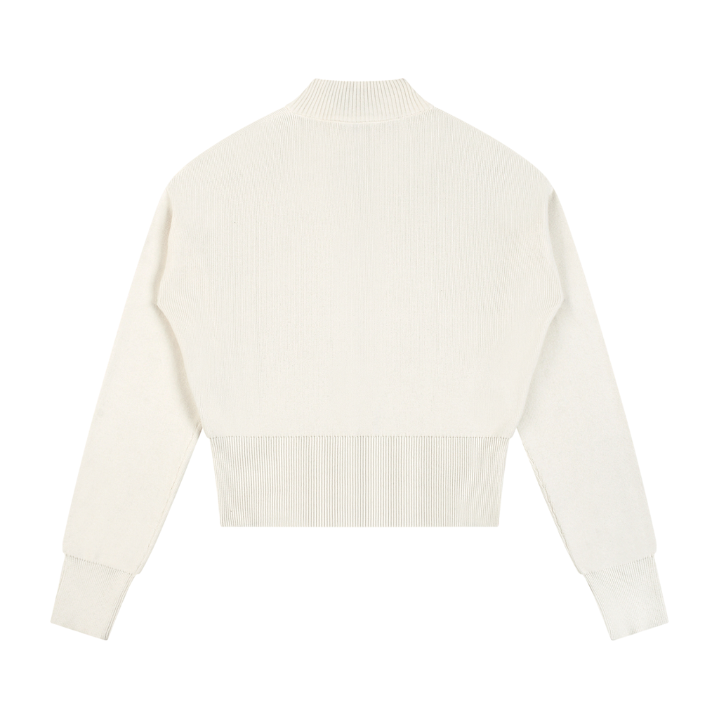 Golden Vein Zip Cardigan – Apricot – Produktansicht 7