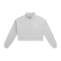 Golden Vein Cropped Quarter-Zip – Heather Grey – Produktansicht 6
