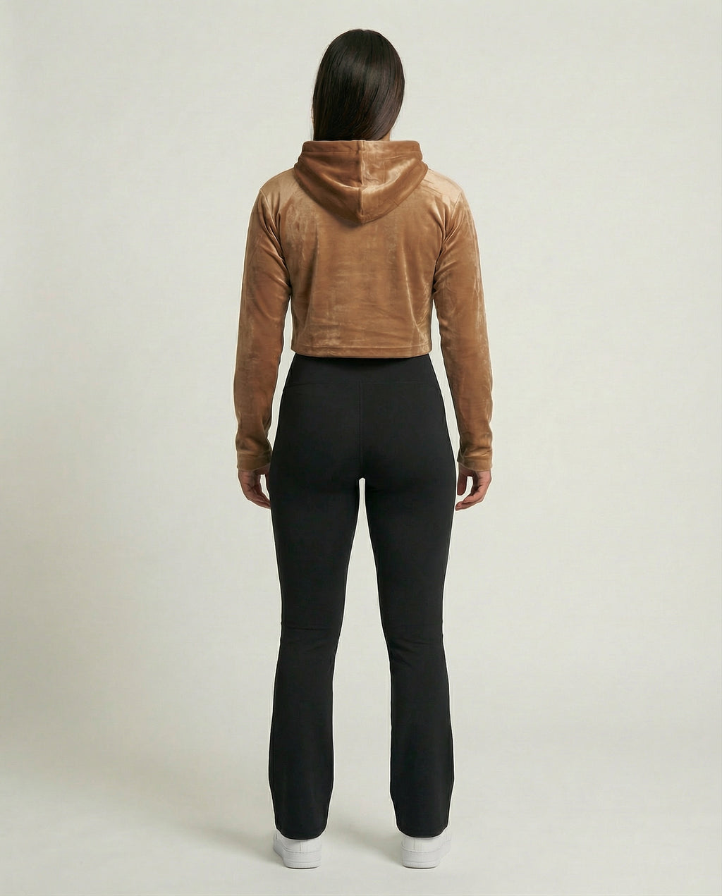 GV Velvet Cropped Hoodie – Limited