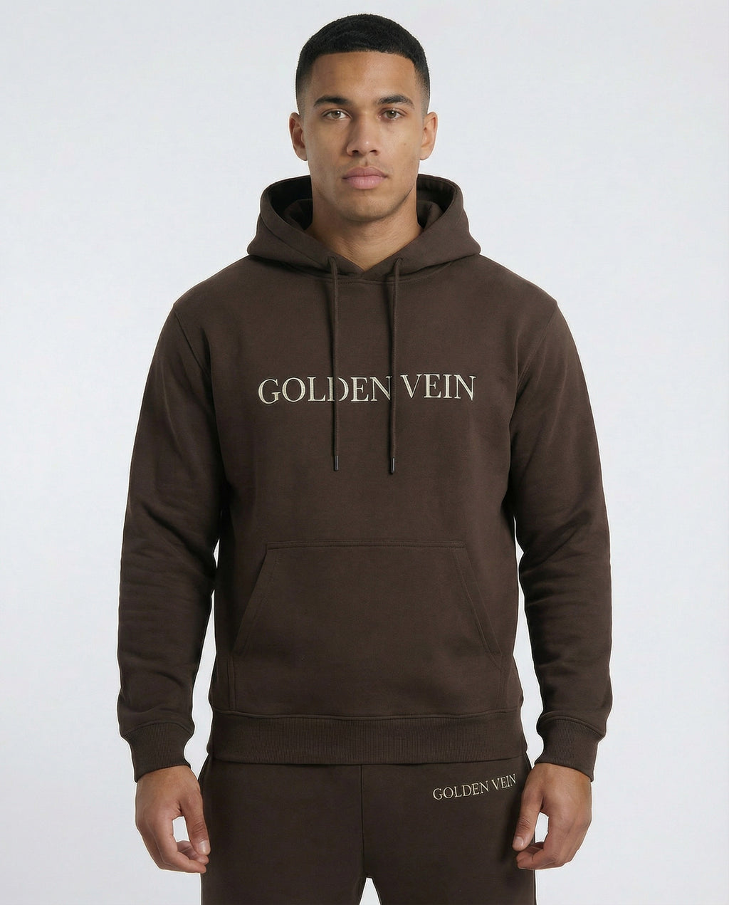 Classic Hoodie – Dunkelbraun