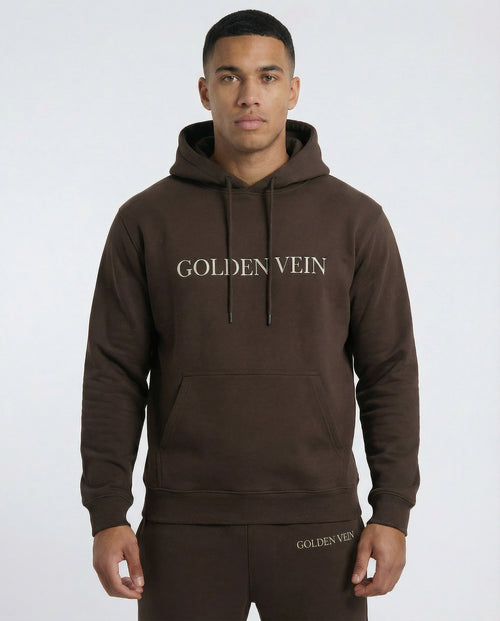 Classic Hoodie – Dunkelbraun