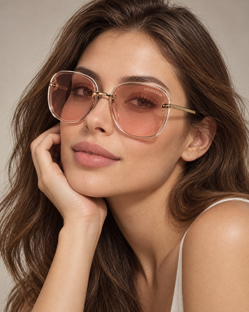 AURELIA™ Sonnenbrille – Rosé Crystal – Produktansicht 2