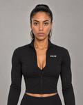 PULSE™ SPECTRE Cropped Jacket – Schwarz