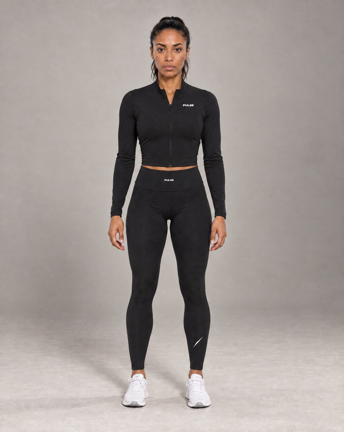 PULSE™ SPECTRE High Waist Leggings – Schwarz
