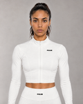 PULSE™ SPECTRE Cropped Jacket – Weiß
