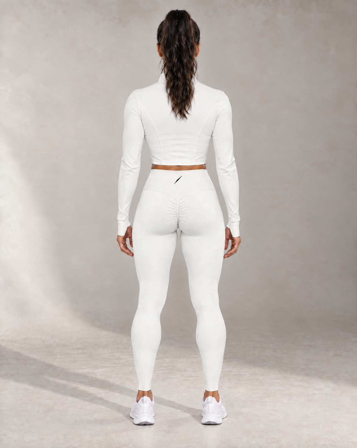 PULSE™ SPECTRE Cropped Jacket – Weiß