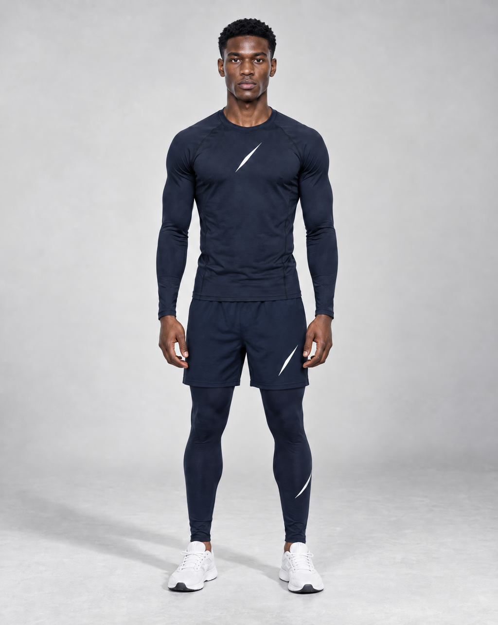 PULSE™ by Golden Vein Kompressionsleggings in Navy – Produktansicht 6