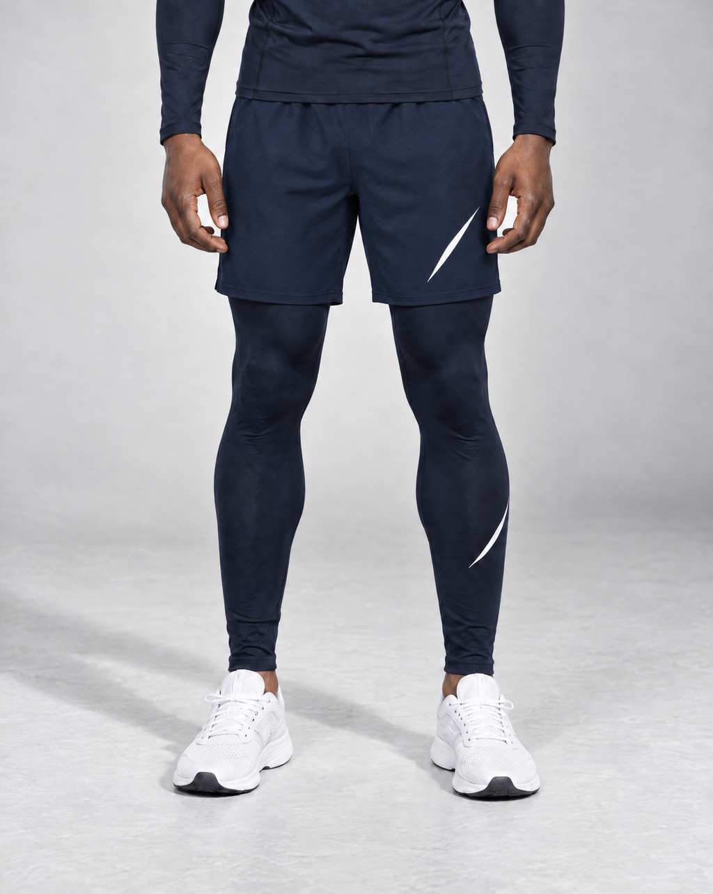 PULSE™ by Golden Vein Kompressionsleggings in Navy – Produktansicht 7