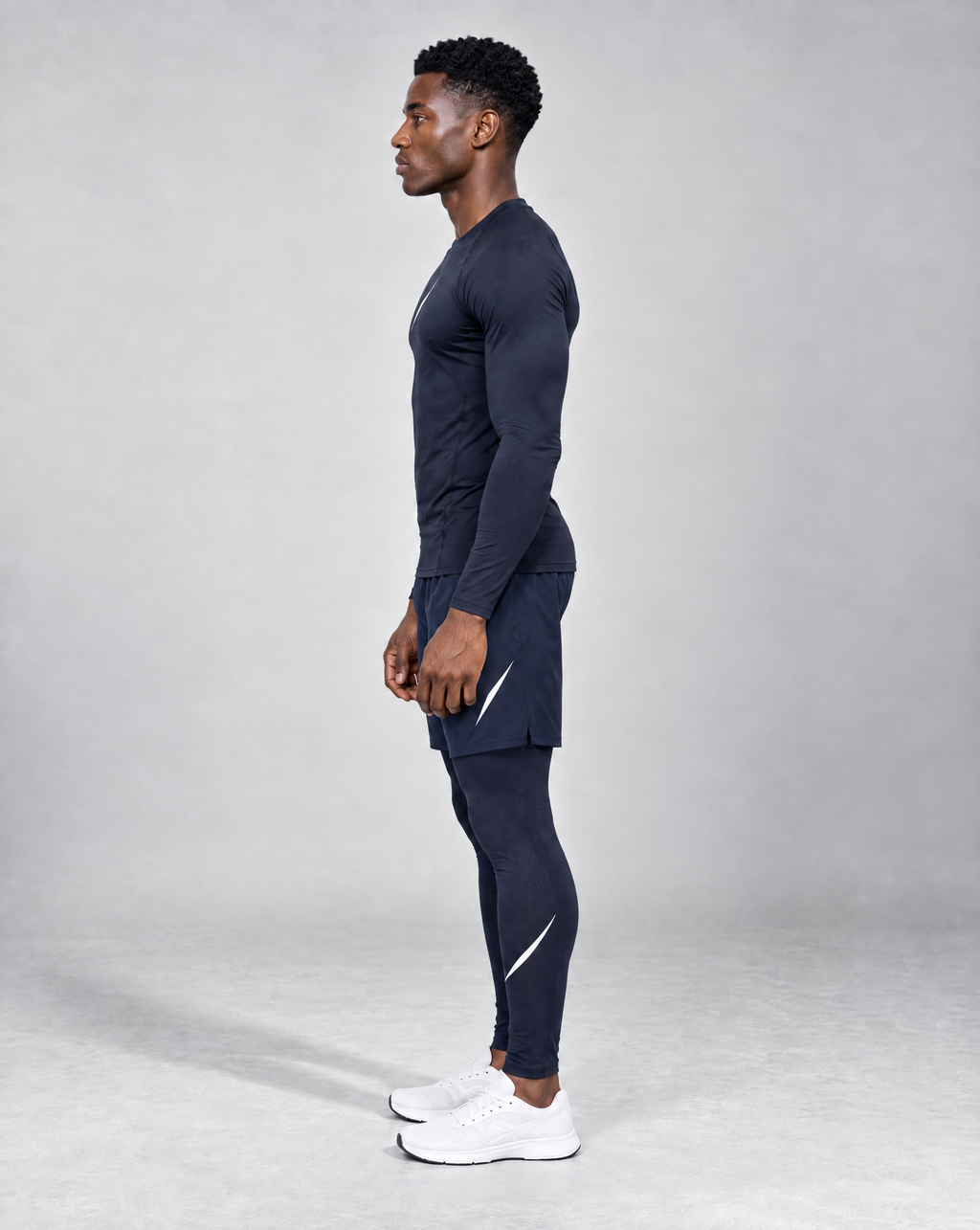 PULSE™ Compression Longsleeve – Navy