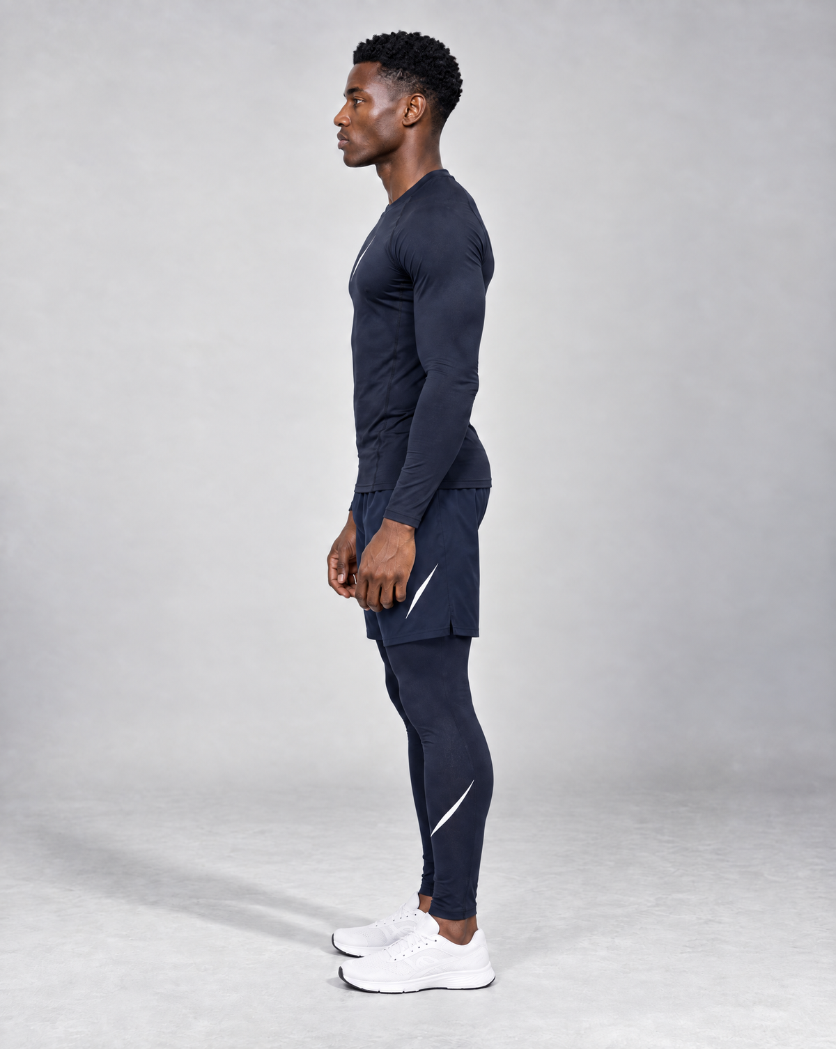 PULSE™ Compression Longsleeve – Navy