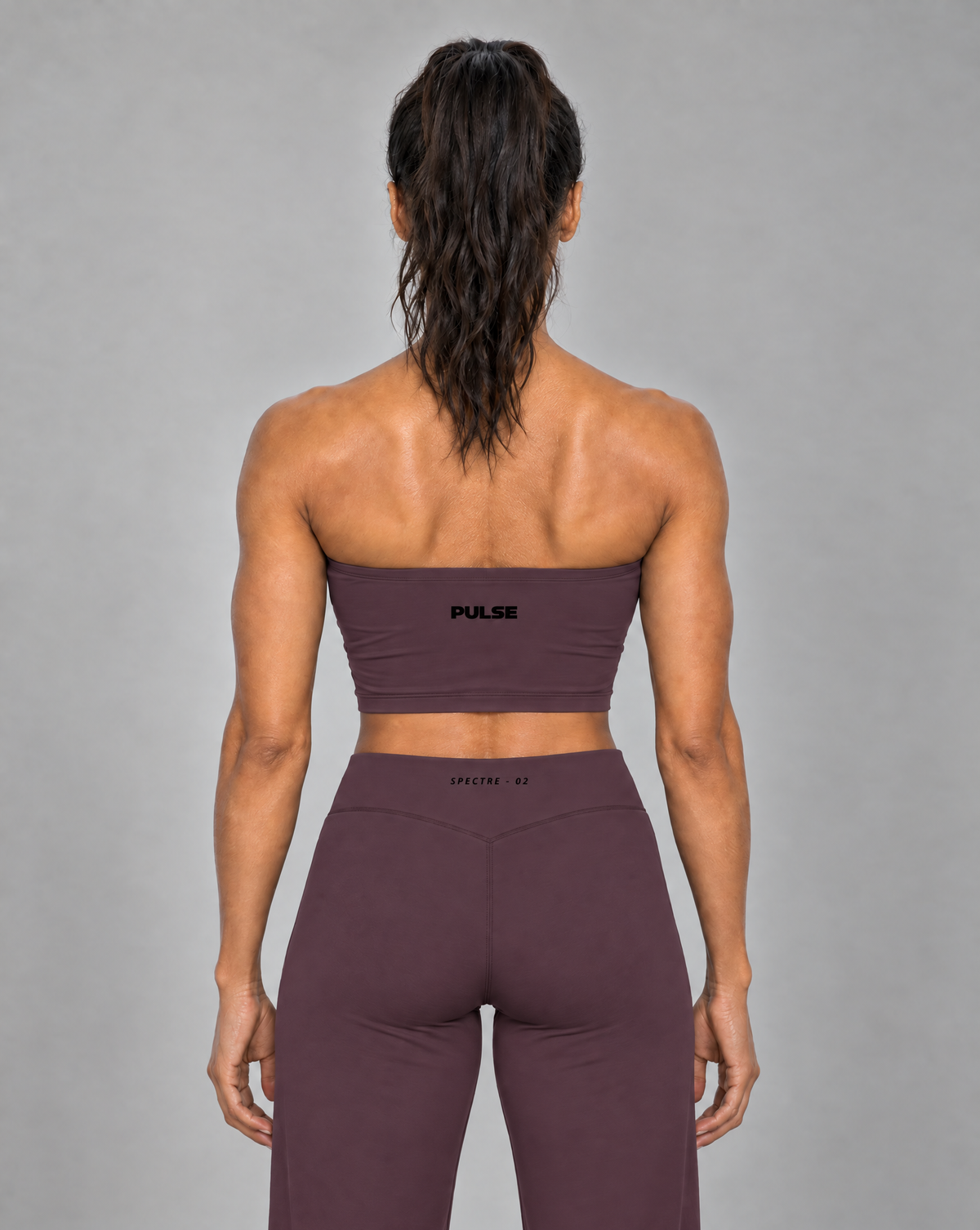 PULSE™ Flow Tube Top – Plum – Produktansicht 2