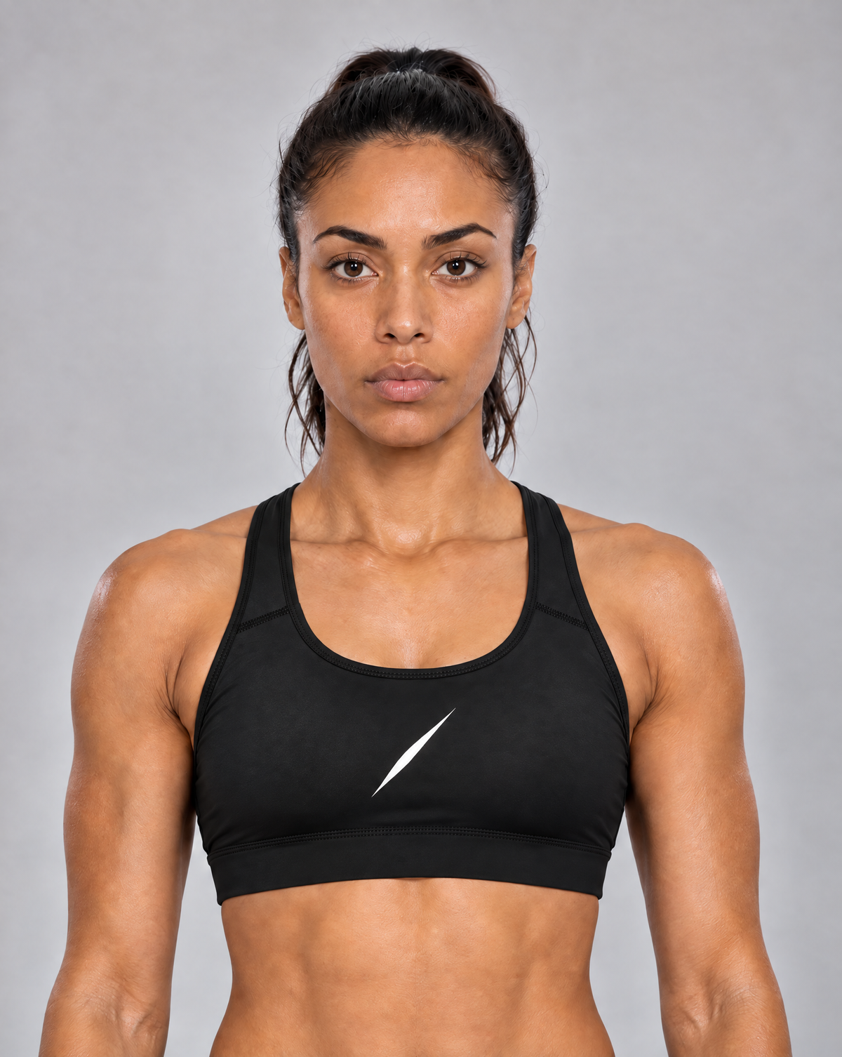 PULSE™ Sport-BH – Schwarz – Produktansicht 1