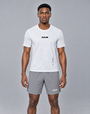 PULSE™ Jacquard Mesh T-Shirt – White