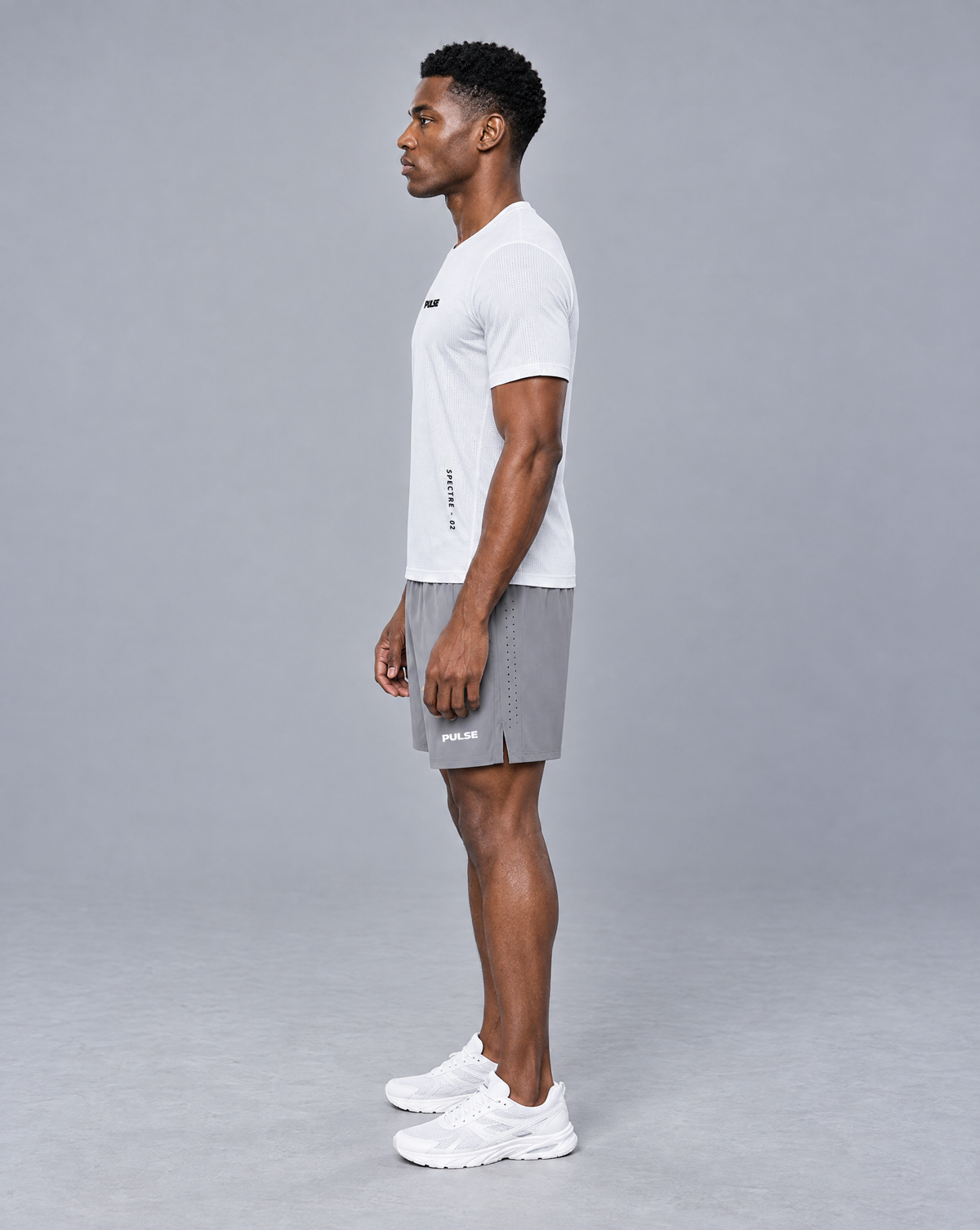 PULSE™ Training Shorts – Light Grey – Produktansicht 4