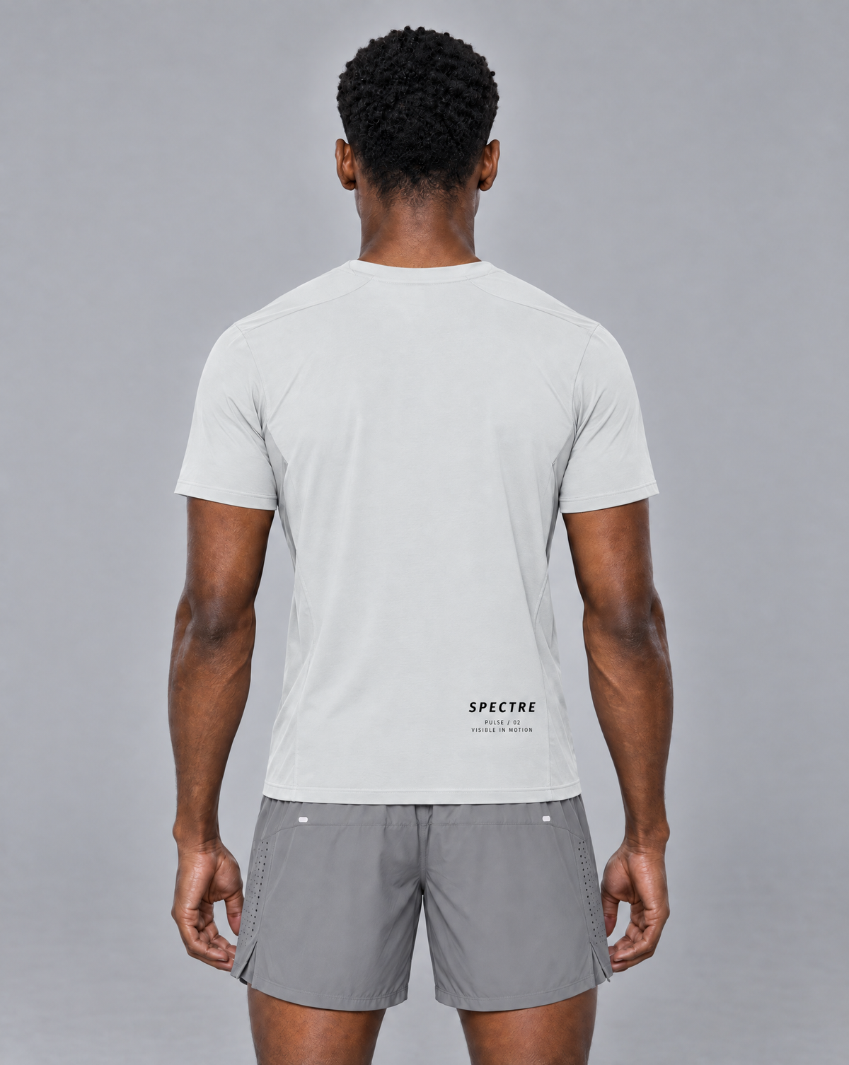 PULSE™ Lightweight Training T-Shirt – Light Grey – Produktansicht 2