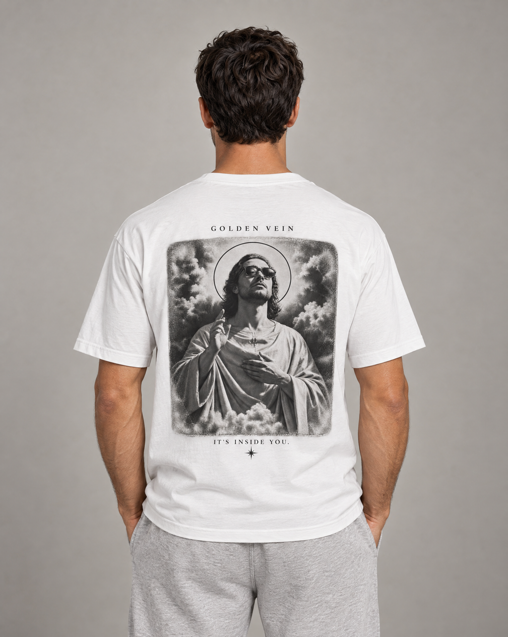 Golden Vein Parables T-Shirt – Devotion – White – Produktansicht 1