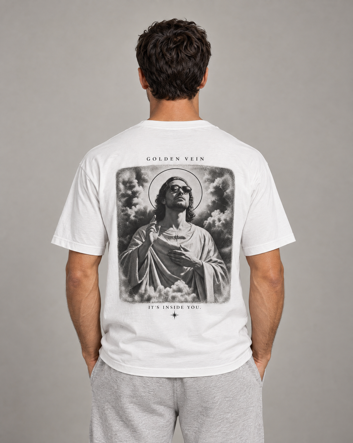 Golden Vein Parables T-Shirt – Devotion – White – Produktansicht 1