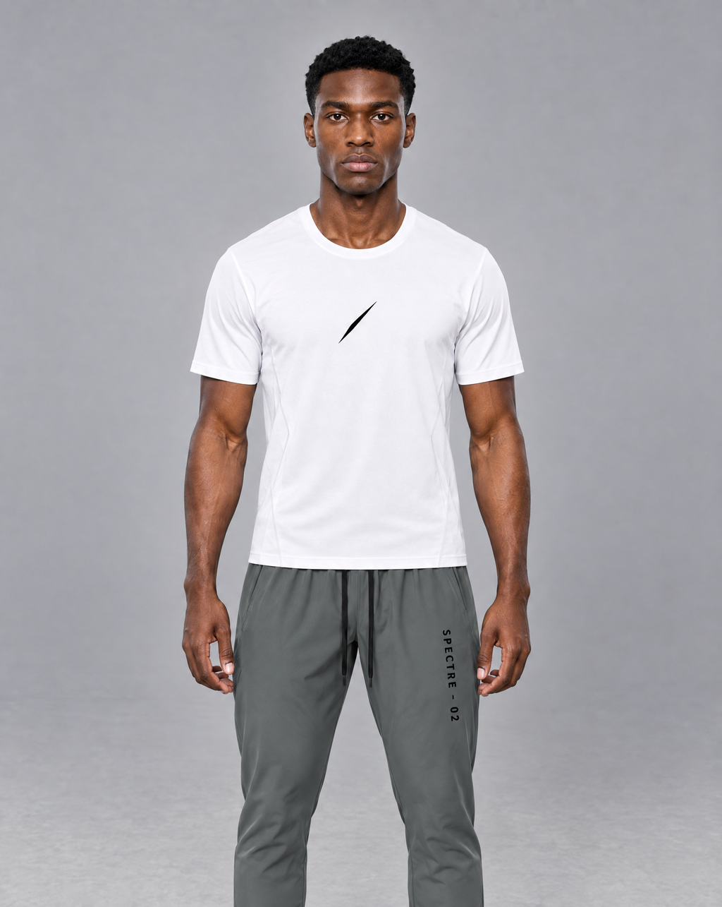 PULSE™ Lightweight Training T-Shirt – White – Produktansicht 1
