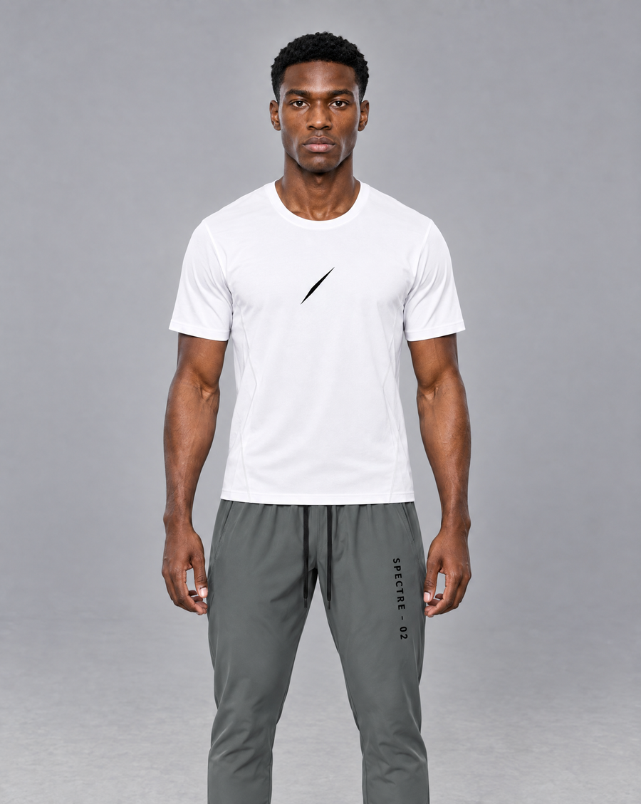 PULSE™ Lightweight Training T-Shirt – White – Produktansicht 1