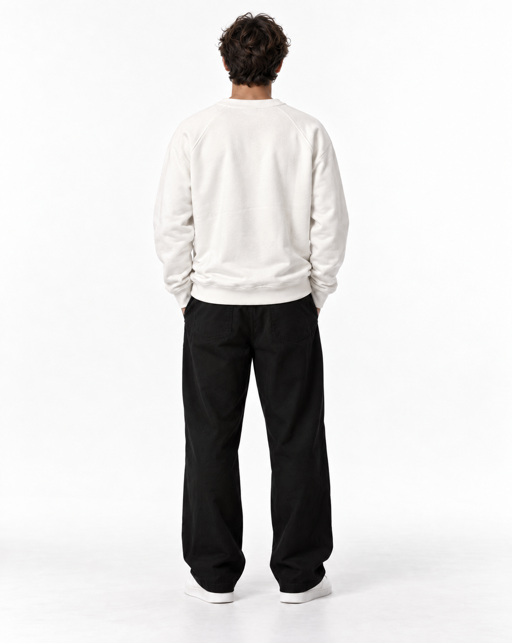 Golden Vein Sweater in Weiß – Produktansicht 3